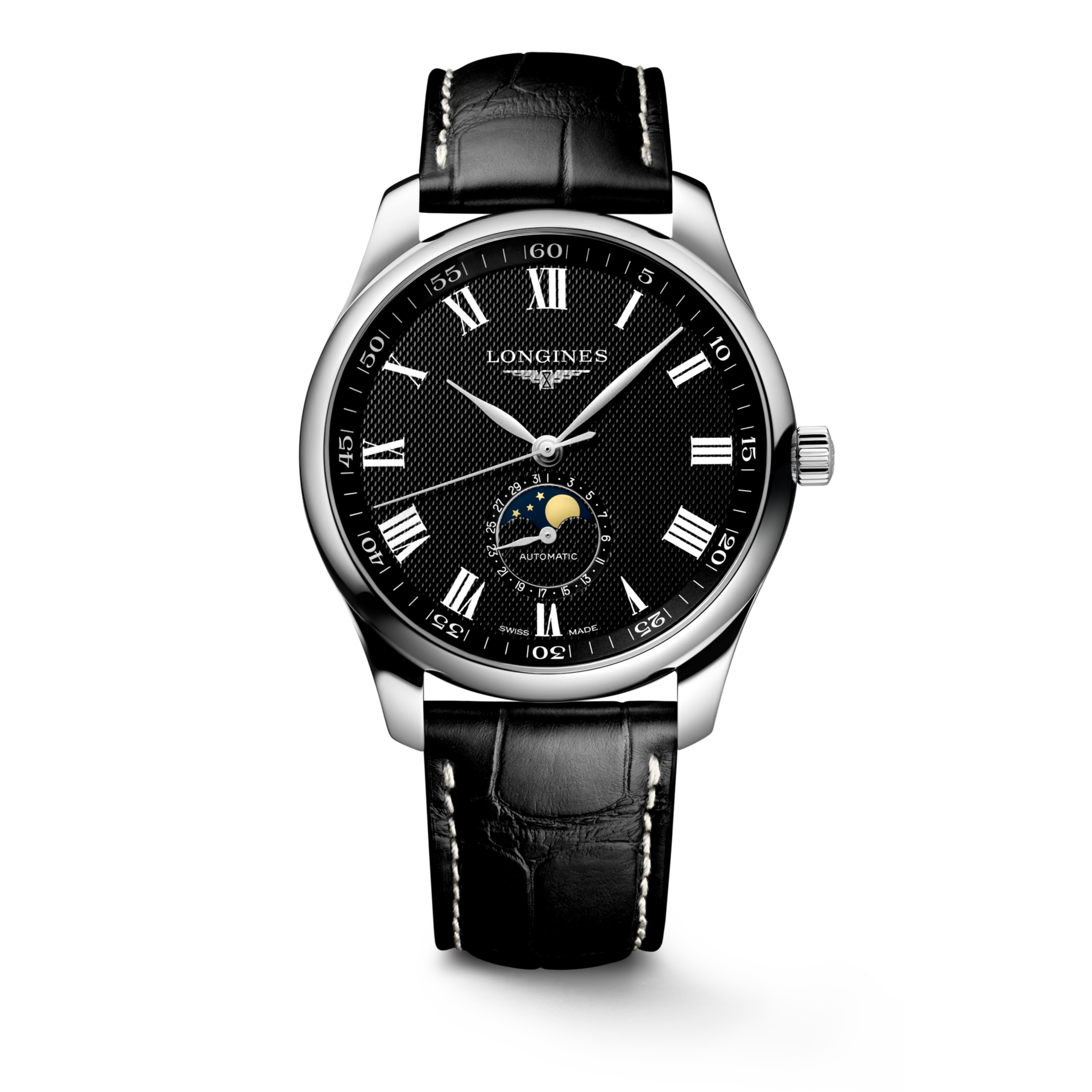 Longines MASTER COLLECTION MOONPHASE Automatic Stainless steel Watch - L2.919.4.51.7