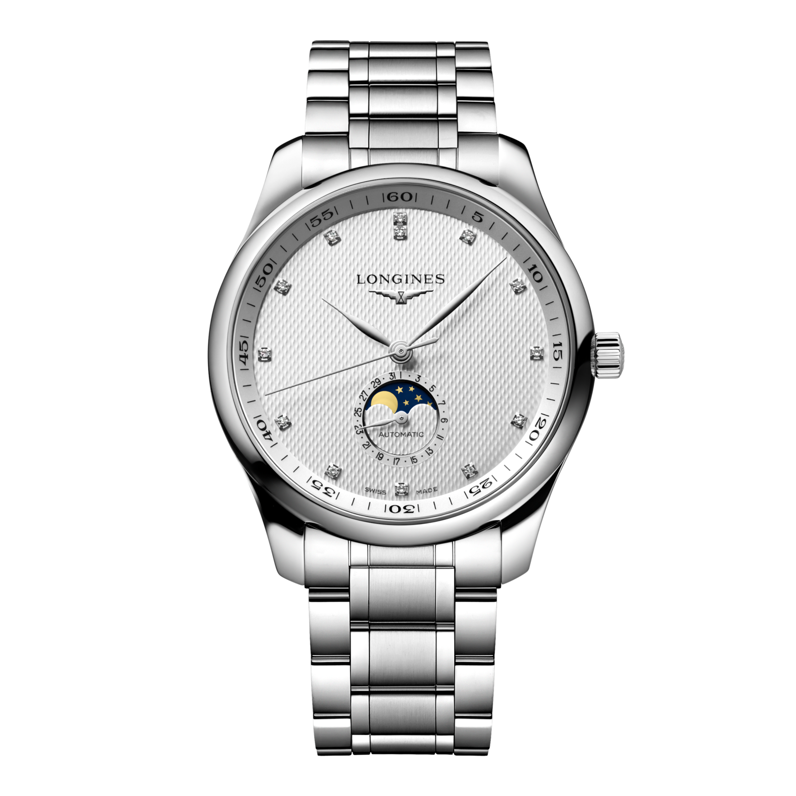 LONGINES MASTER COLLECTION MOONPHASE Automatic, Stainless LONGINES MASTER COLLECTION MOONPHASE Automatic, Stainless