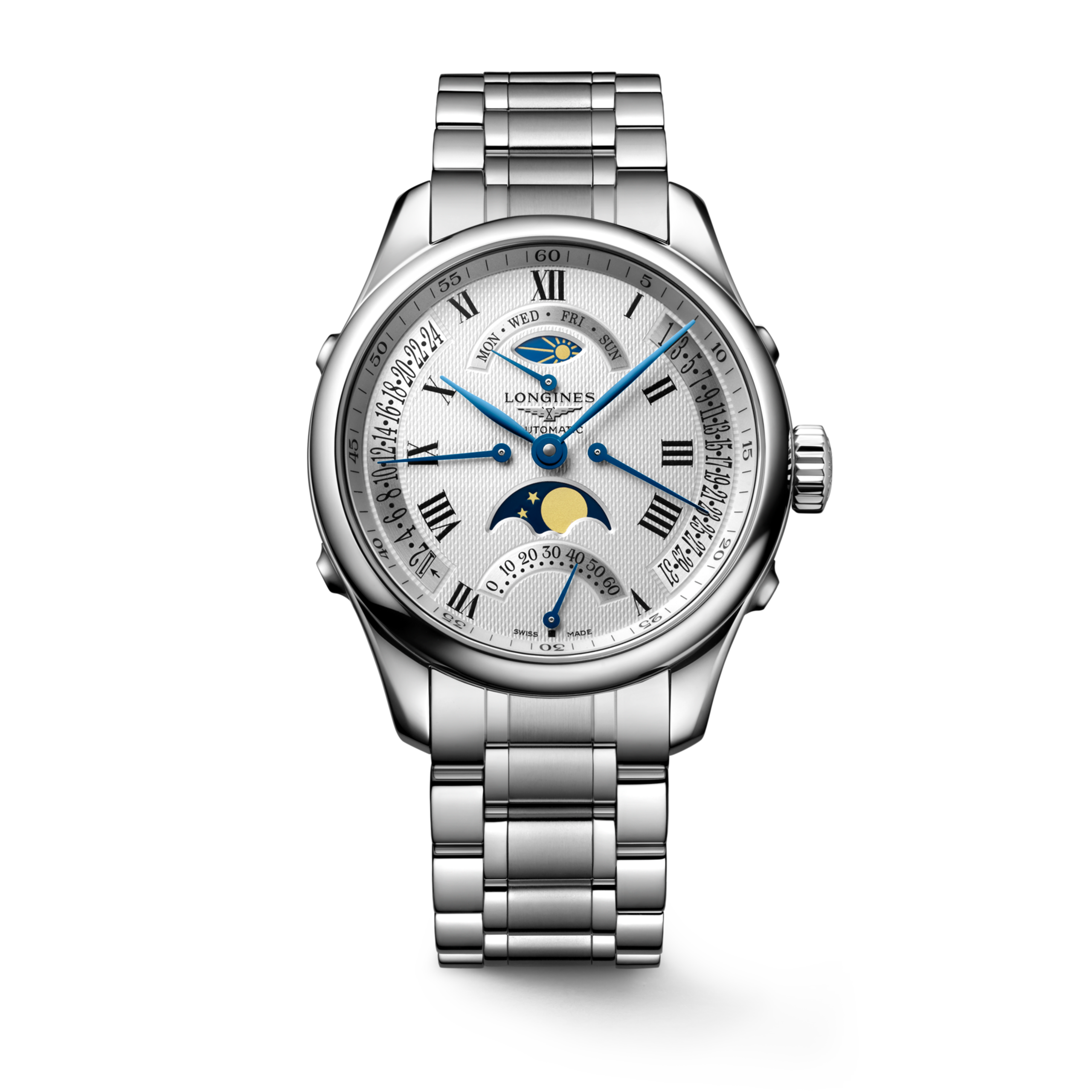 Longines MASTER COLLECTION RETROGRADE Automatic Stainless steel Watch - L2.738.4.71.6