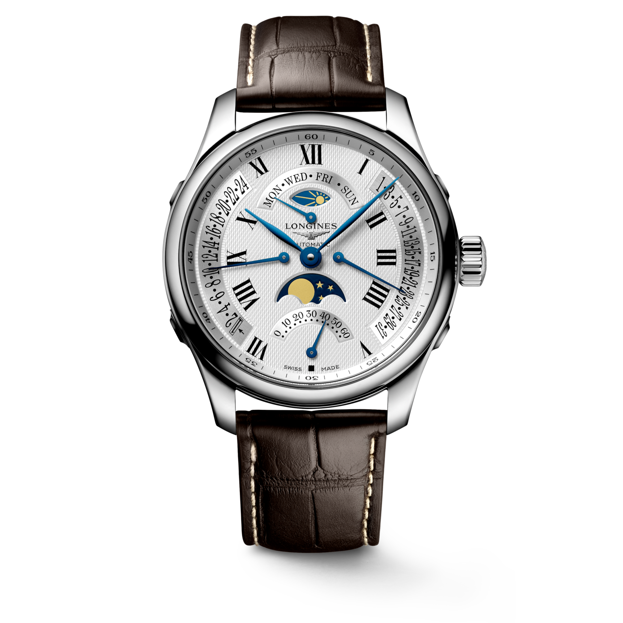 Longines MASTER COLLECTION RETROGRADE Automatic Stainless steel Watch - L2.739.4.71.3