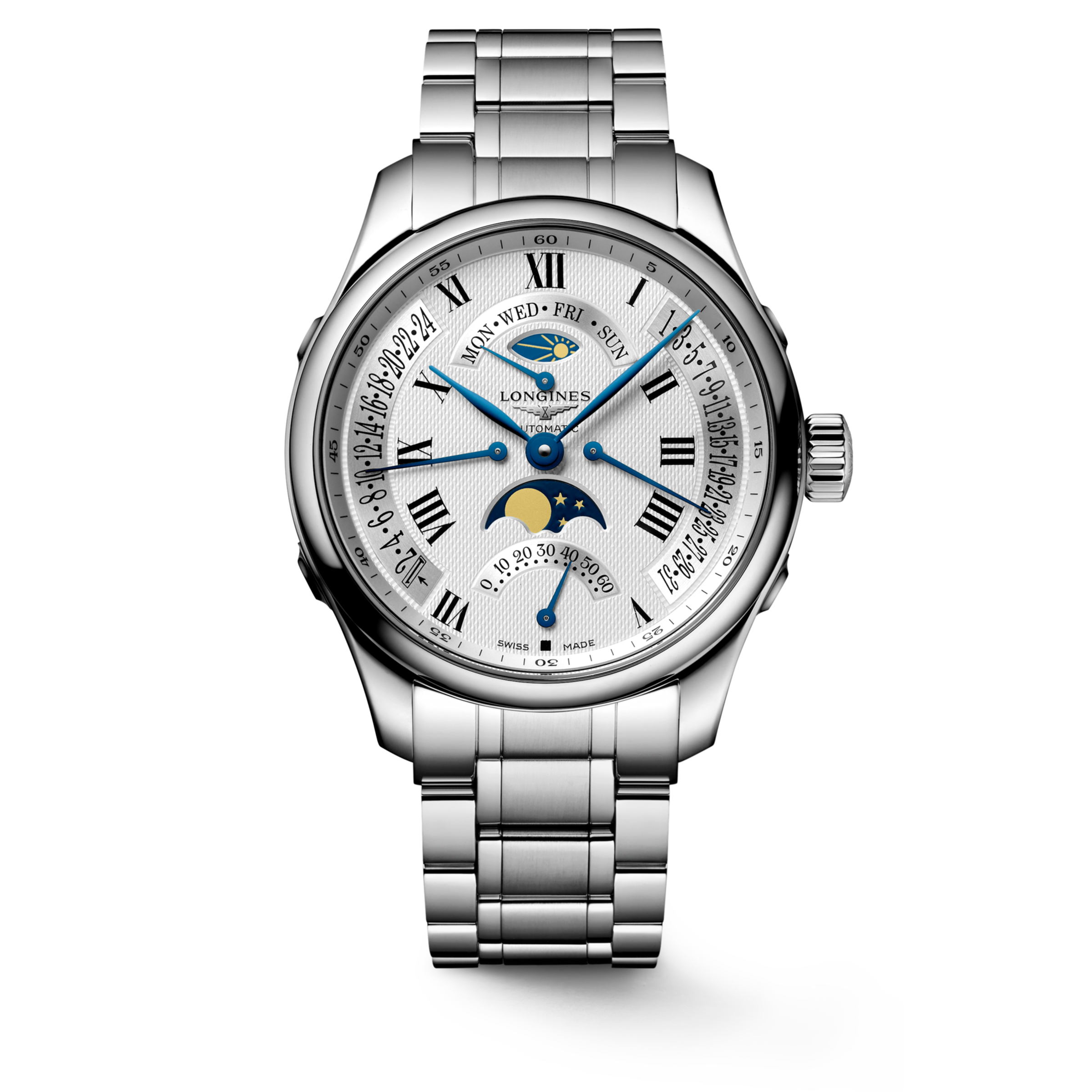 Longines MASTER COLLECTION RETROGRADE Automatic Stainless steel Watch - L2.739.4.71.6