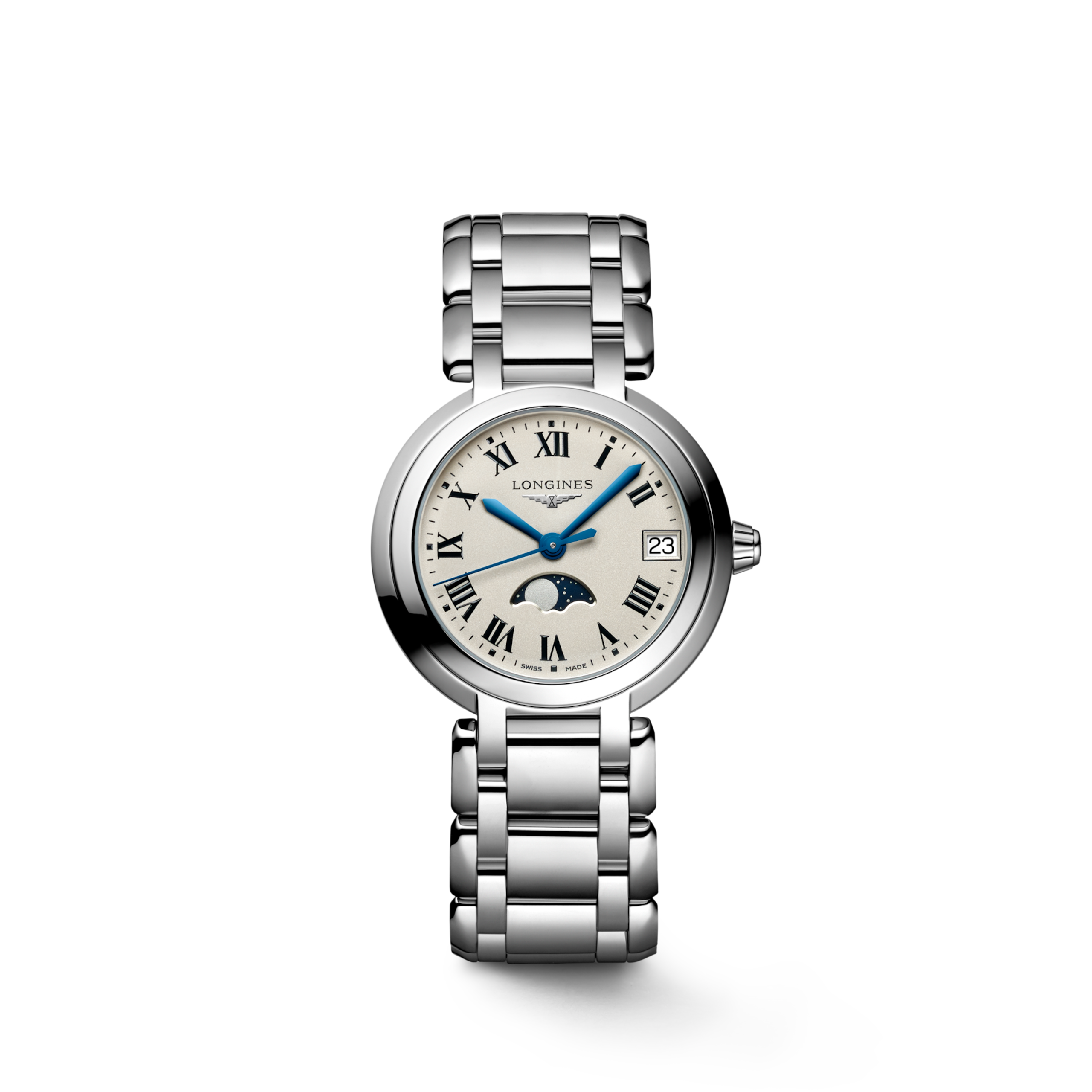 Longines PRIMALUNA MOONPHASE Quartz Stainless steel Watch - L8.115.4.71.6