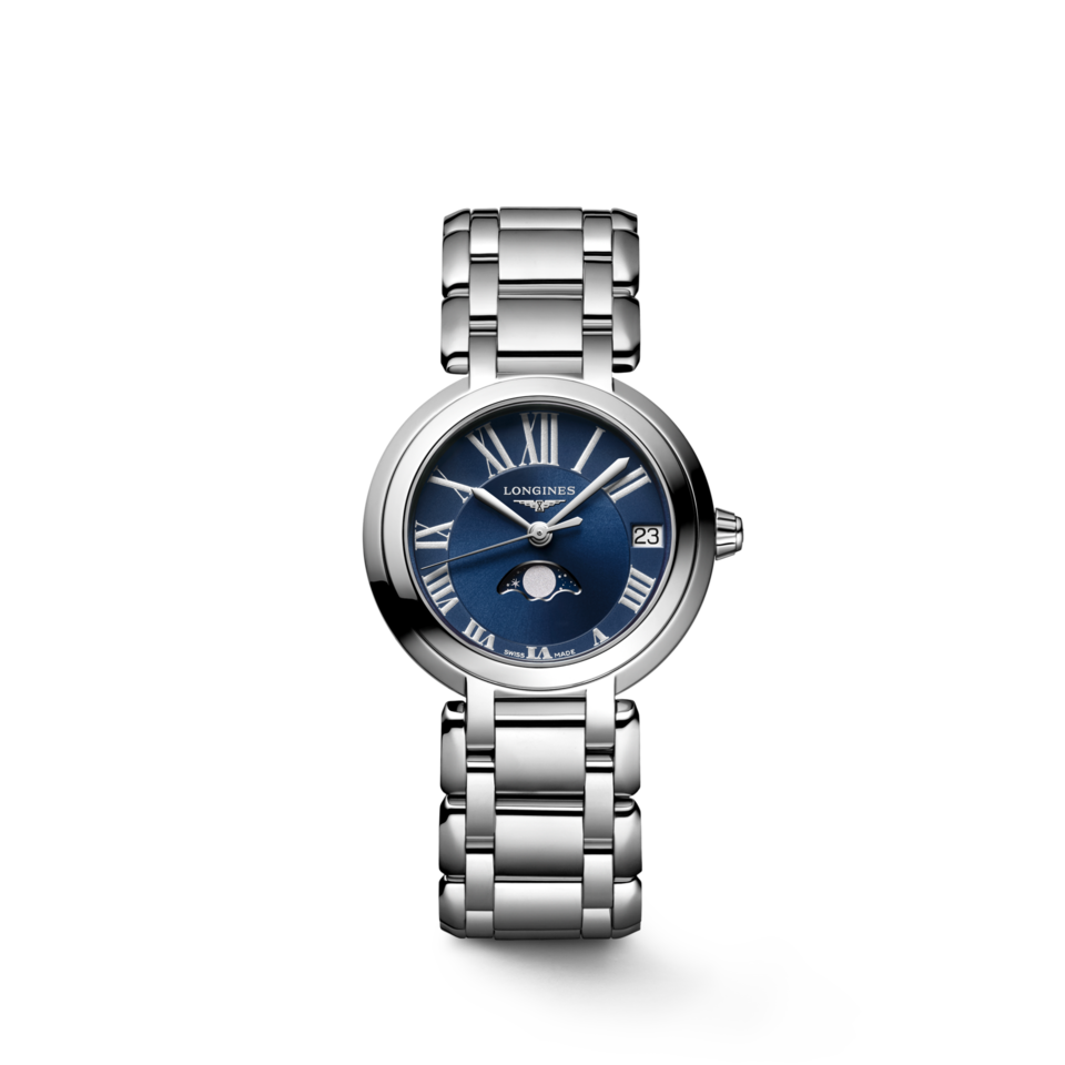 Longines PrimaLuna Moonphase 30.50mm Cadran Bleu - L8.115.4.91.6
