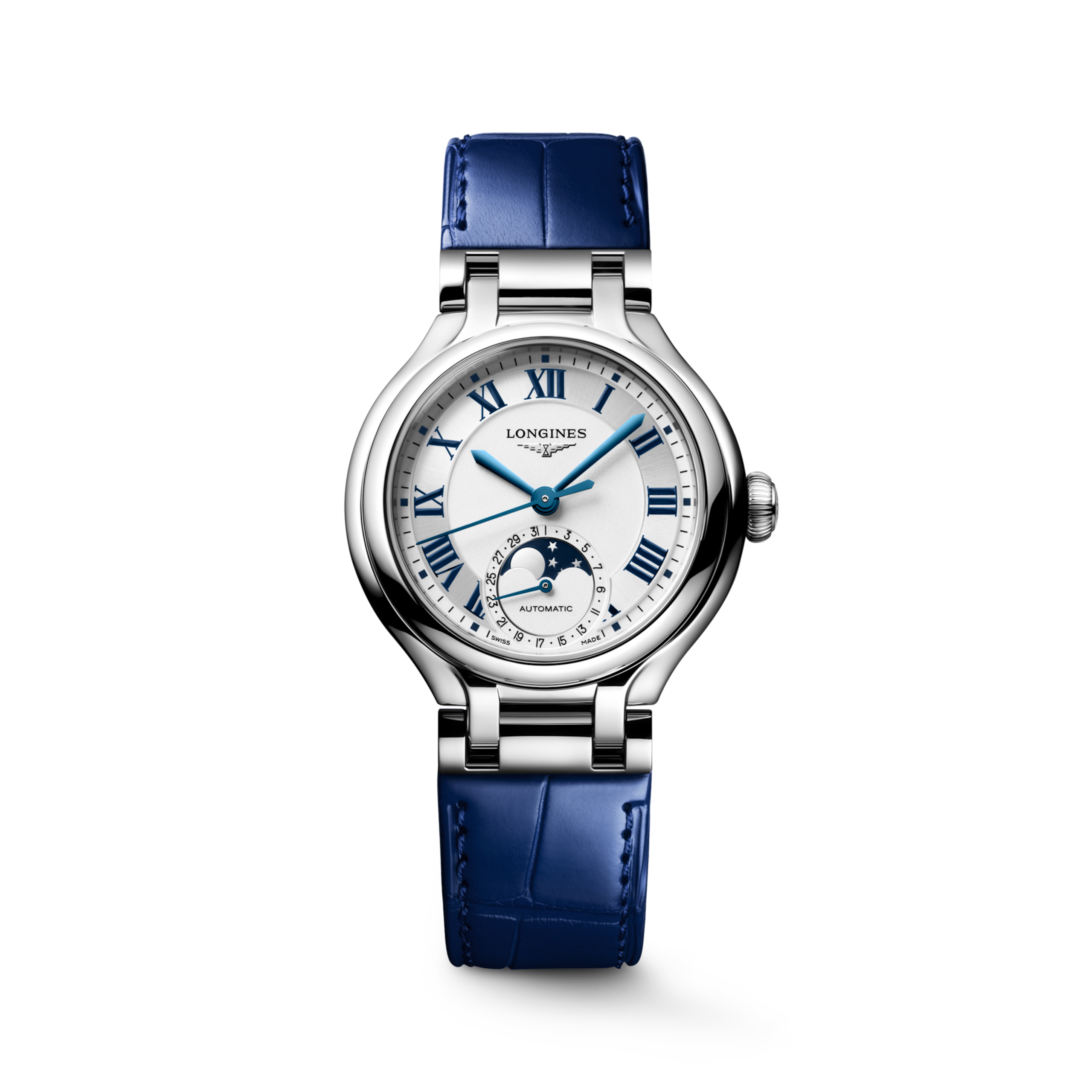 Longines primaluna moonphase automatik edelstahl Watch - l8.126.4.71.2