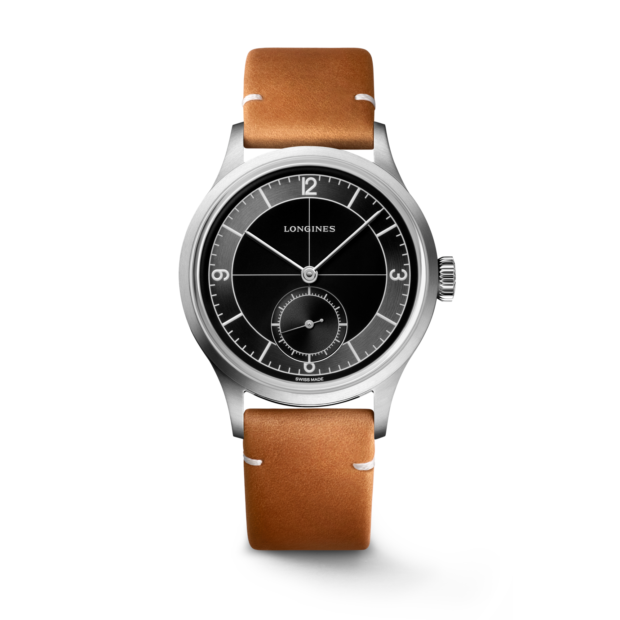 美品｜LONGINES｜ロンジン｜HERITAGE ｜ヘリテージ｜腕時計 LONGINES SECTOR DIAL 自動巻、ステンレススティール、ブラック