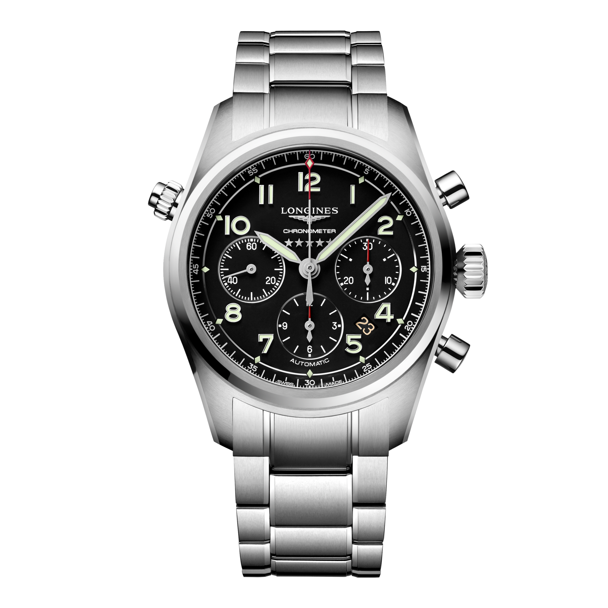 Longines spirit chronograph automatic best sale