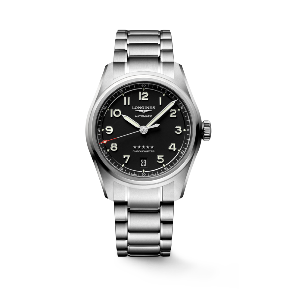 Longines Spirit 37mm Cadran Noir Mat - L3.410.4.53.6