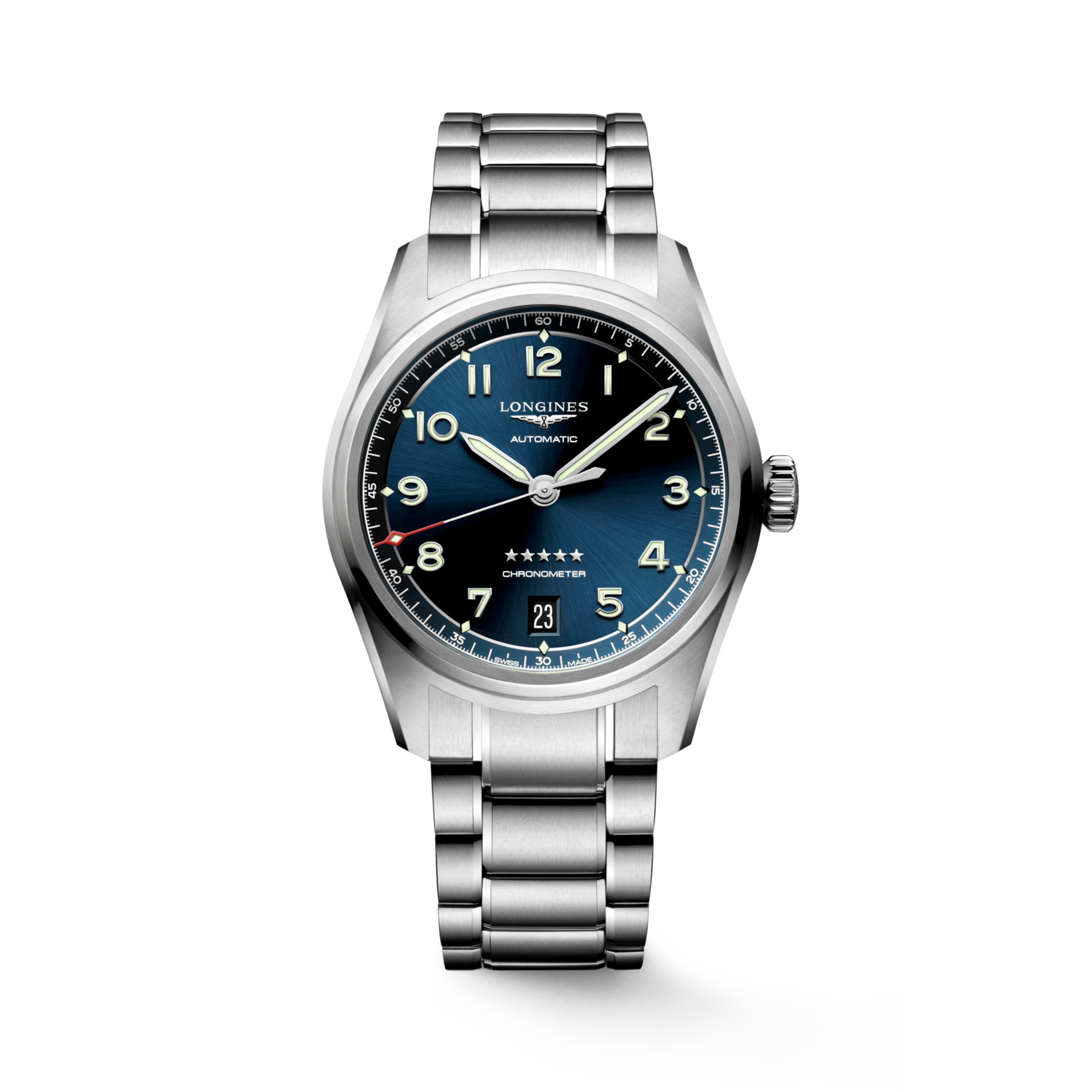 Longines SPIRIT Automatic Stainless steel Watch - L3.410.4.93.6