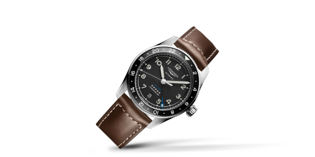 LONGINES SPIRIT ZULU TIME Automatic, Stainless Steel And Ceramic Bezel ...