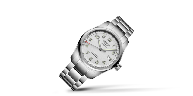 LONGINES SPIRIT PRESTIGE EDITION Automatic, Stainless Steel, Silver ...