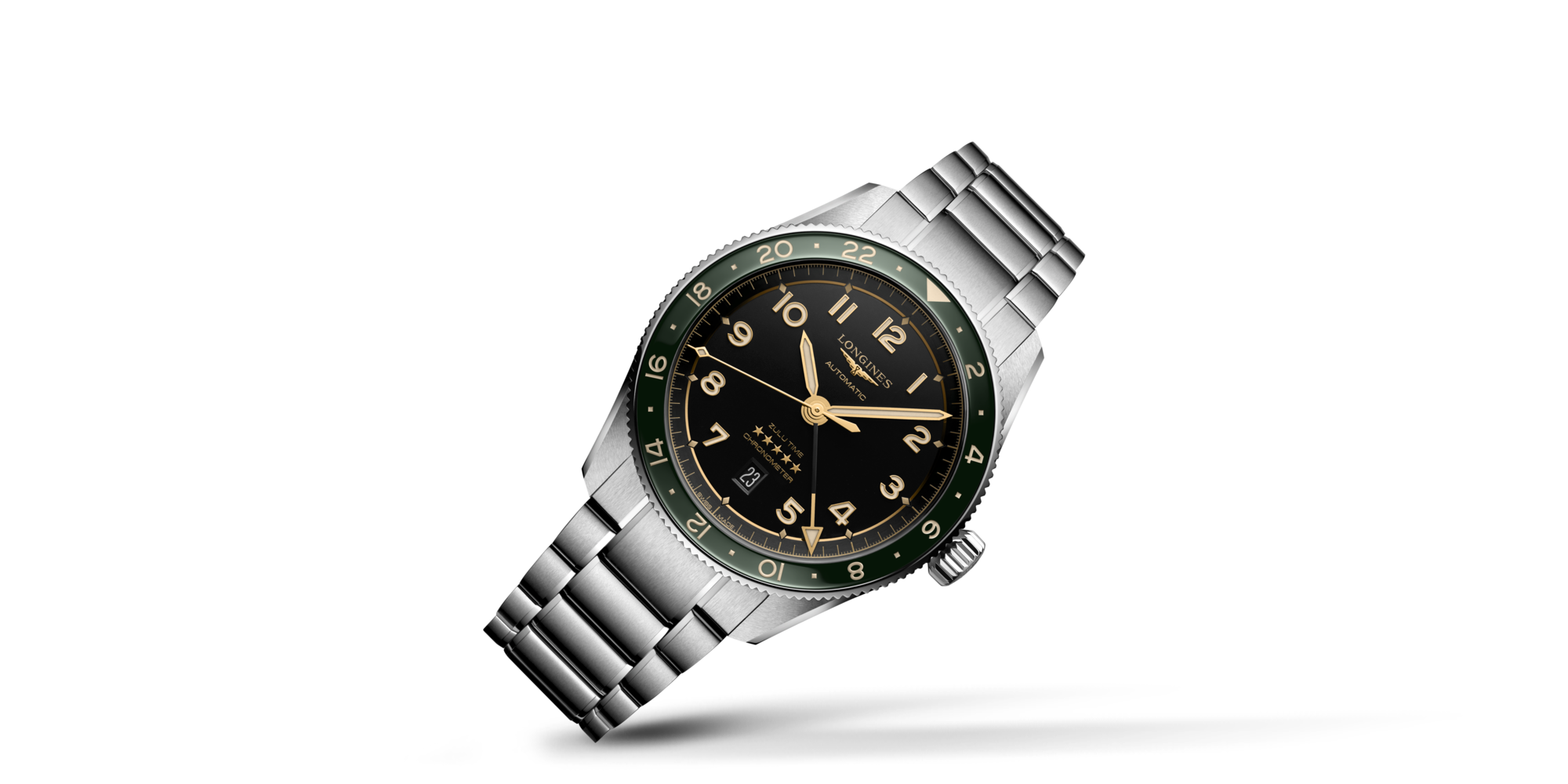 Longines Spirit Zulu Diver GMT - Green Dial | WatchUSeek Watch Forums