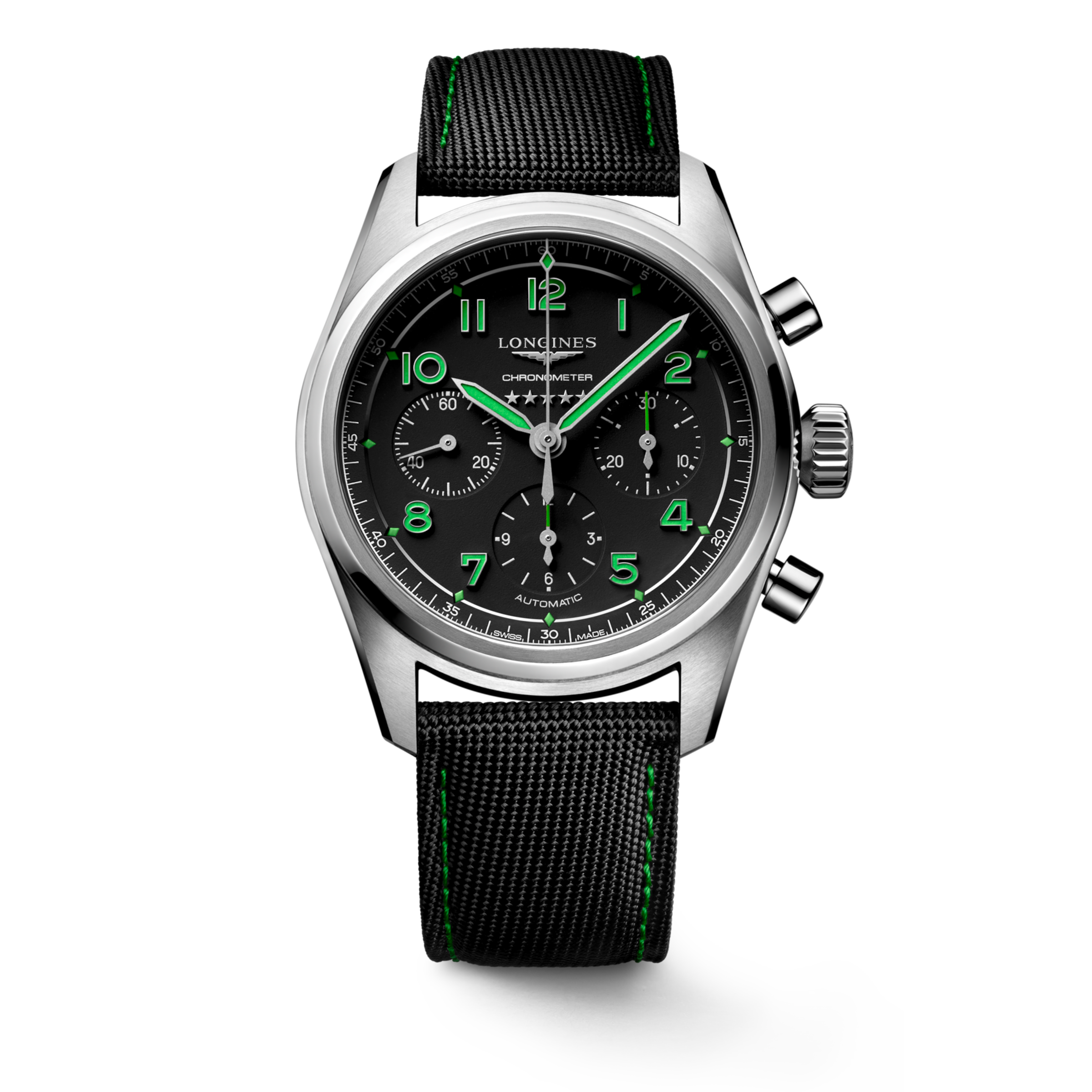 Longines SPIRIT Automatic Titanium Watch - L3.829.1.53.2