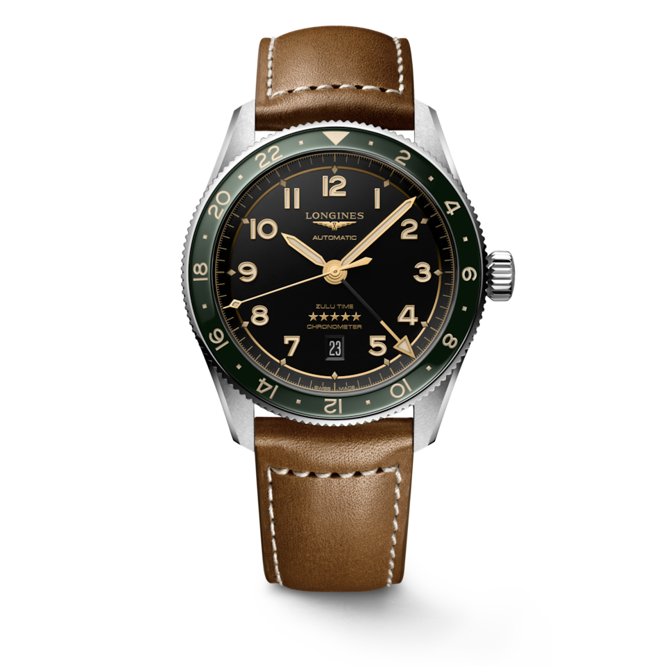 Longines Spirit Zulu Time Cadran Anthracite - L3.812.4.63.2