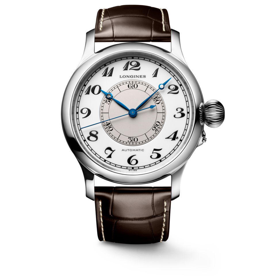 Longines Weems Second-Setting Watch Laque blanche polie - L2.713.4.13.0