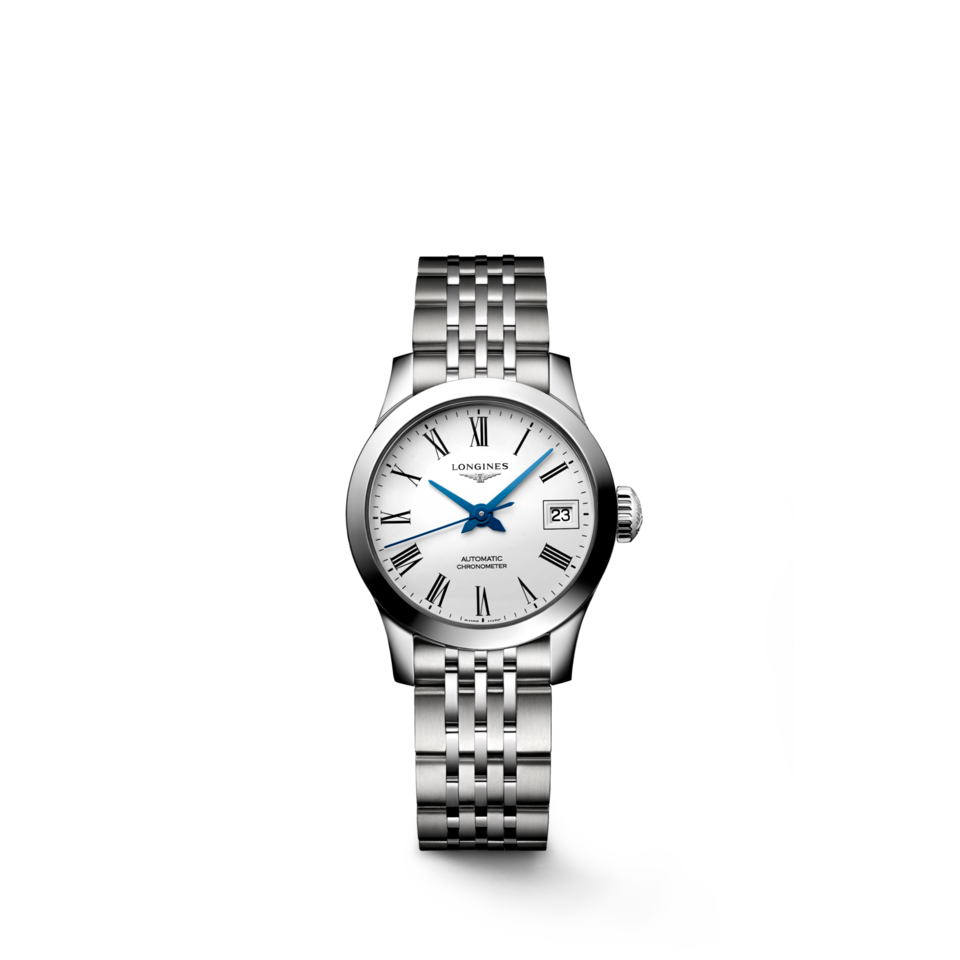 Longines Record Blanc mat - L2.320.4.11.6