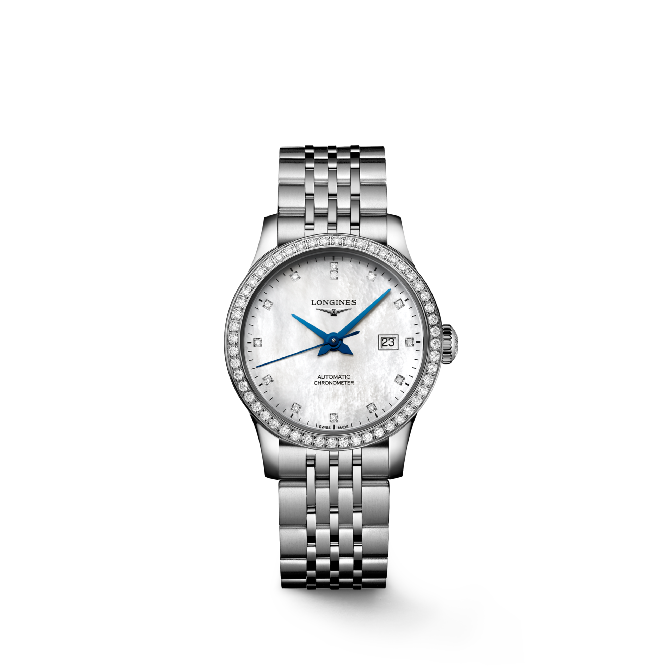 Longines RECORD Automatic Stainless steel Watch - L2.321.0.87.6