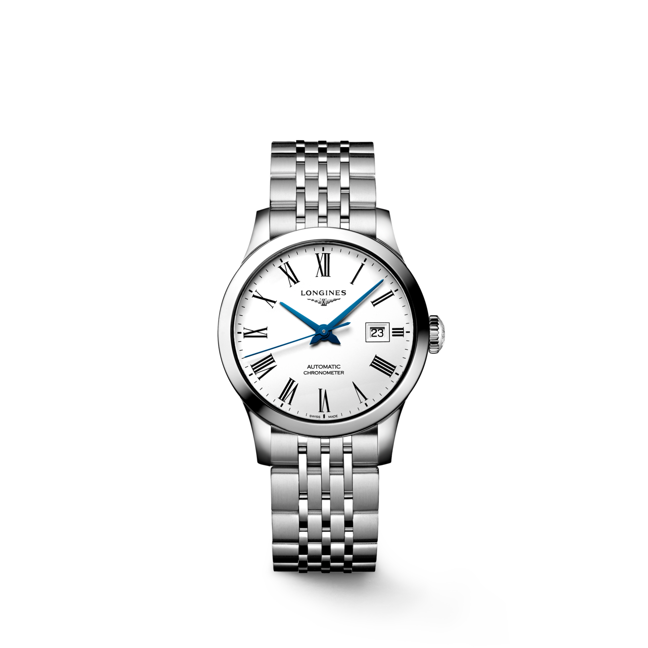 Longines RECORD Automatic Stainless steel Watch - L2.321.4.11.6