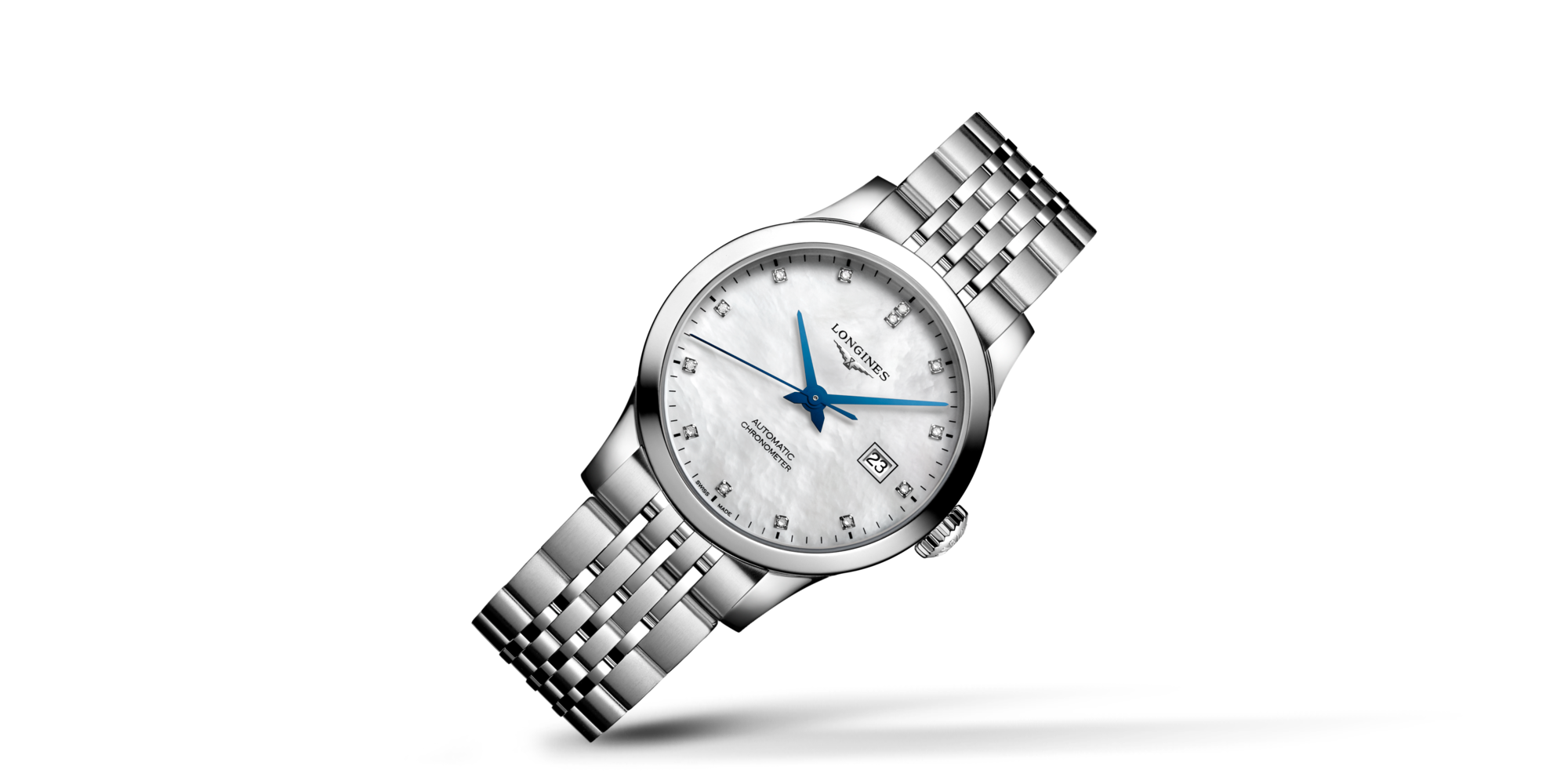 RECORD stainless steel Watch L2.321.4.87.6