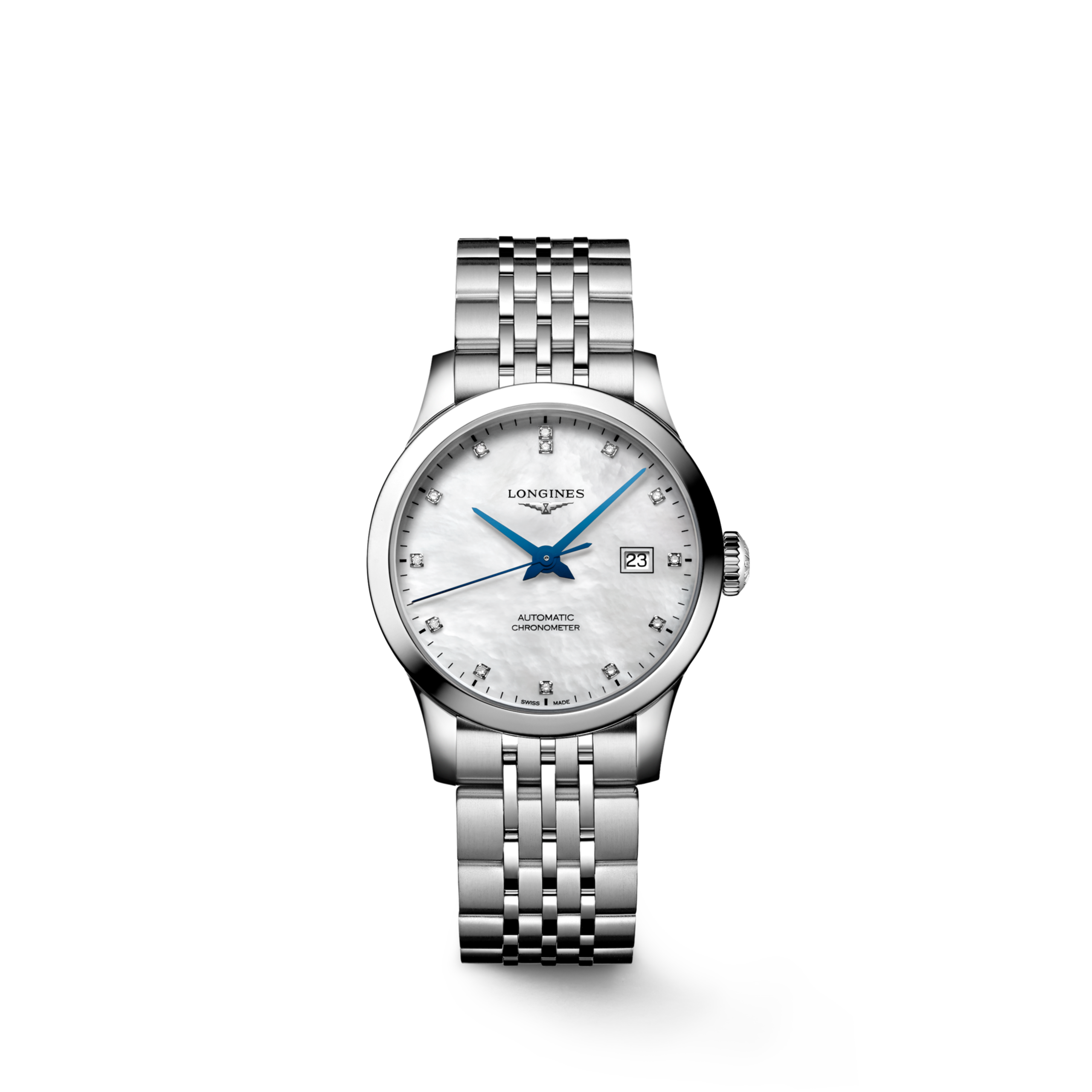Longines RECORD Automatic Stainless steel Watch - L2.321.4.87.6
