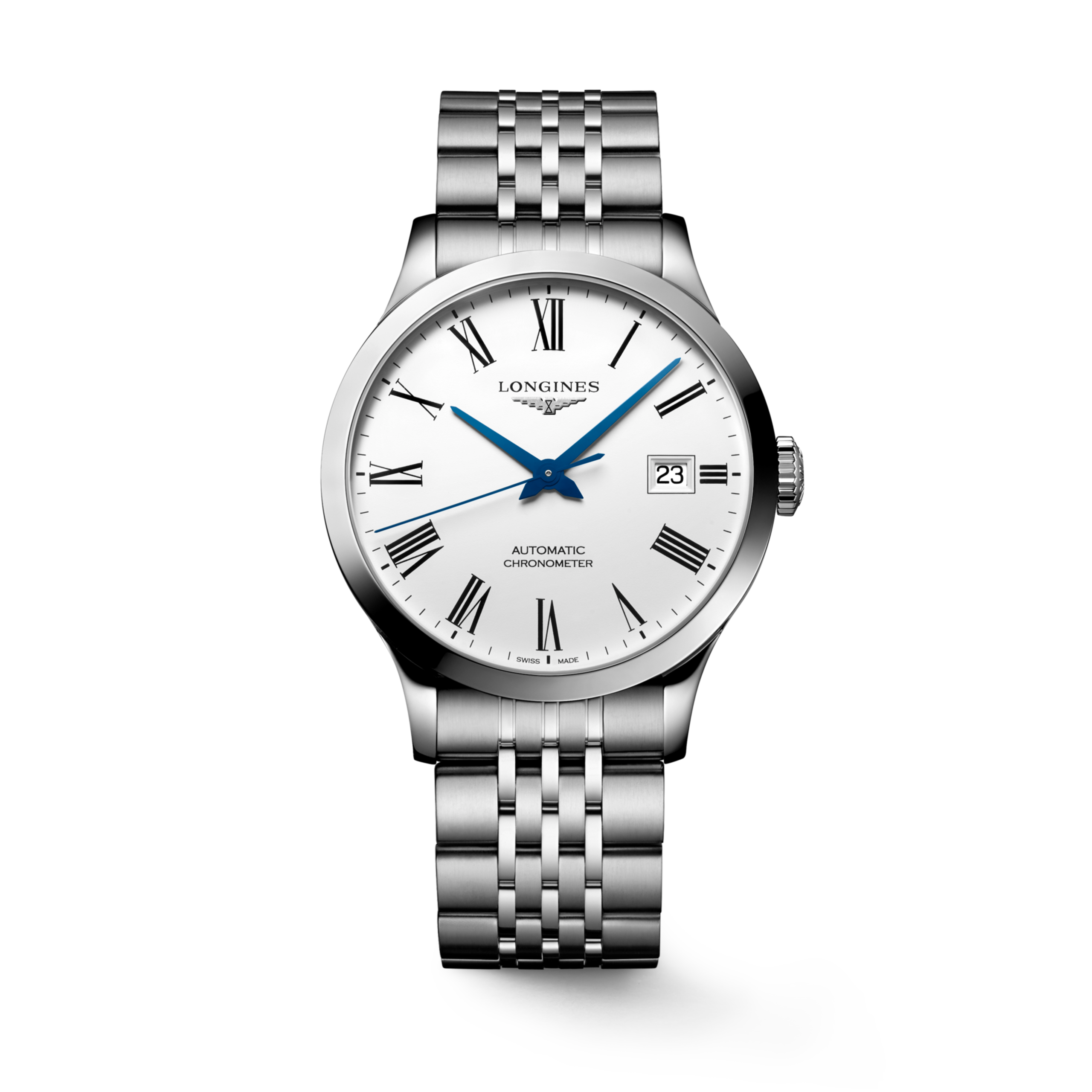 Longines RECORD Automatic Stainless steel Watch - L2.820.4.11.6