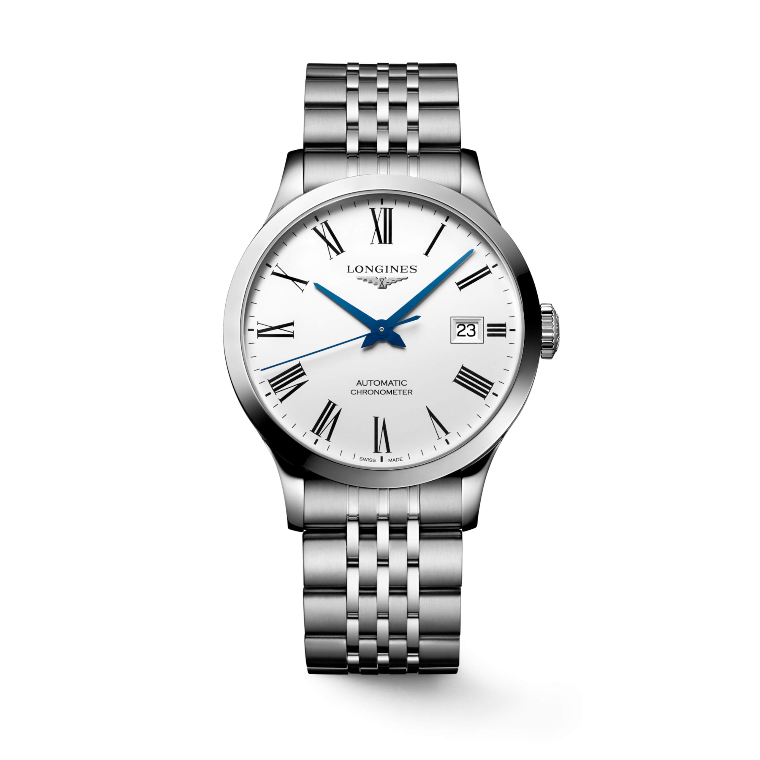 Longines RECORD automatyczny stal szlachetna Watch - L2.820.4.11.6