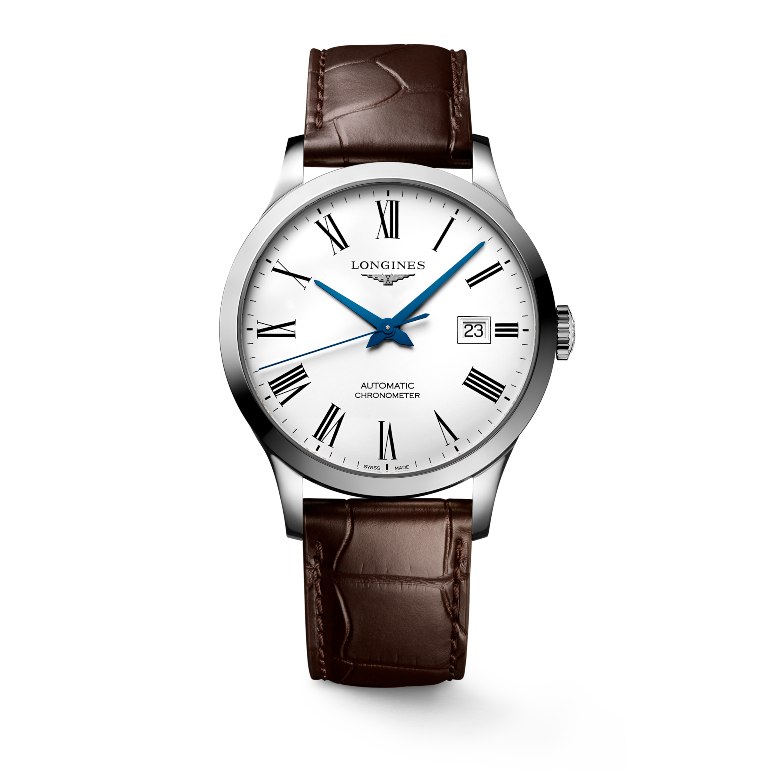 Longines RECORD Automatic Stainless steel Watch - L2.821.4.11.2