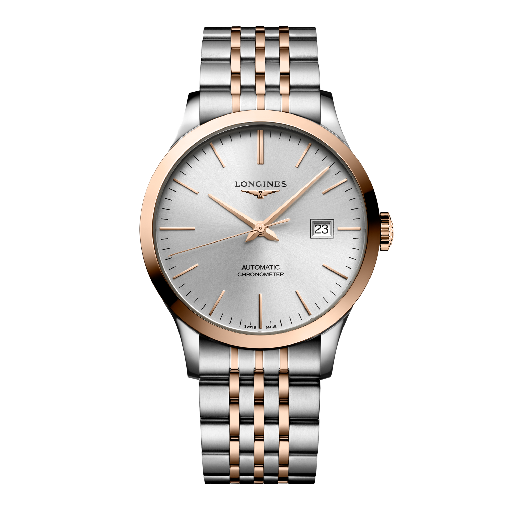 RECORD | Ø 40.00 mm, Sunray Silver | L2.821.5.72.7 | LONGINES CA