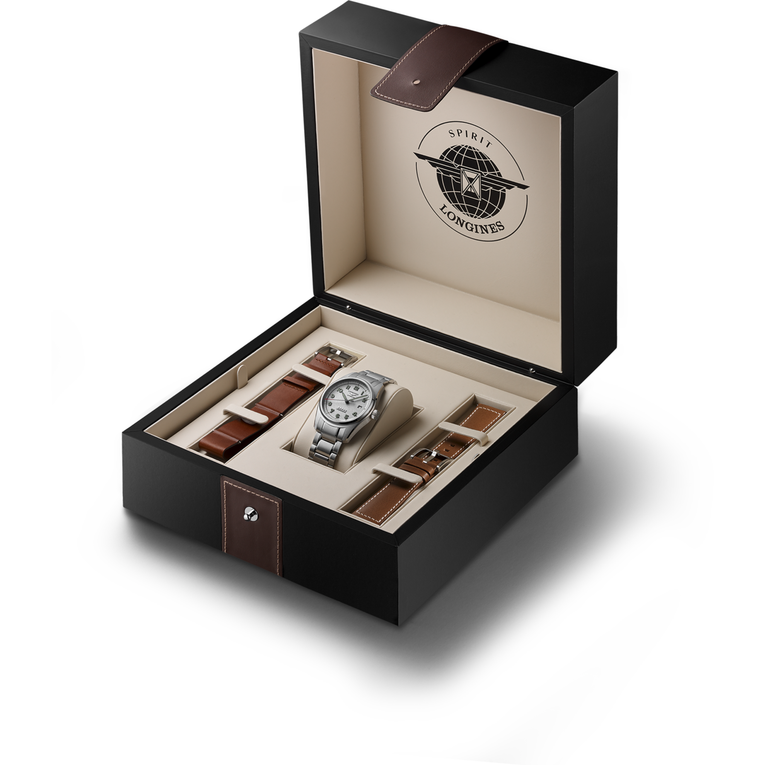 Longines SPIRIT Automatic Stainless steel Watch - L3.810.4.73.9